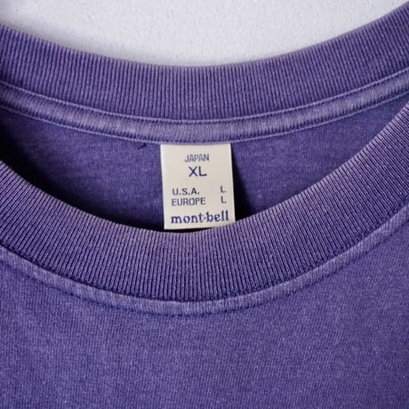 old mont-bell print Tee