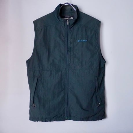 old mont-bell  zip vest