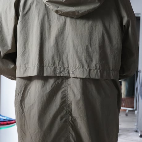 old mont-bell nylon coat