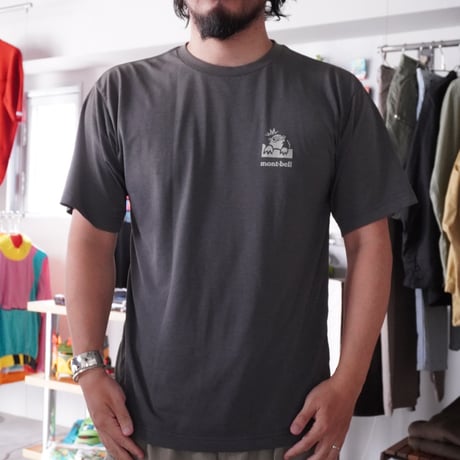old mont-bell print Tee