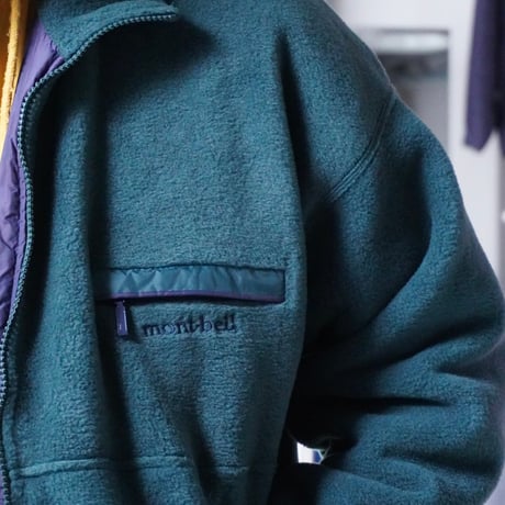 old mont-bell fleece jacket