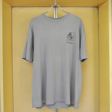 old mont-bell print Tee