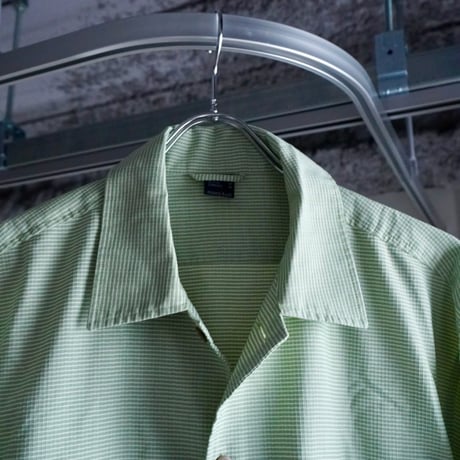 old mont-bell plaid shirt