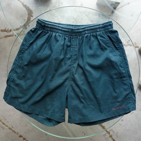 old mont-bell nylon shorts
