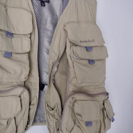 old mont-bell fishing vest