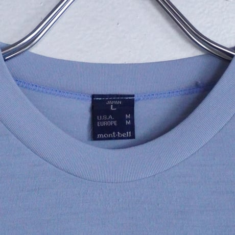 old mont-bell print Tee