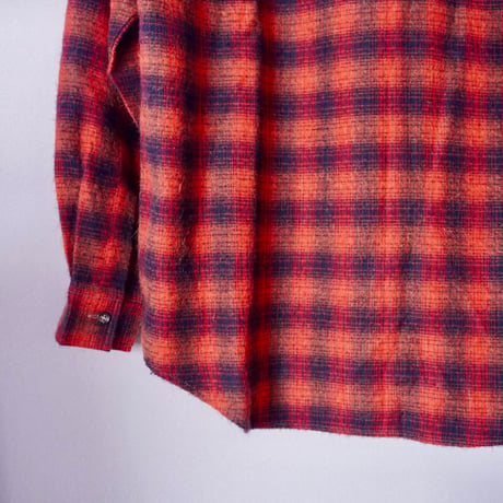 old mont-bell plaid shirt