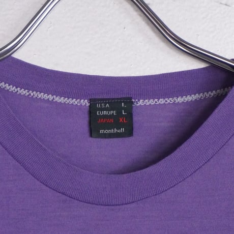 old mont-bell print Tee