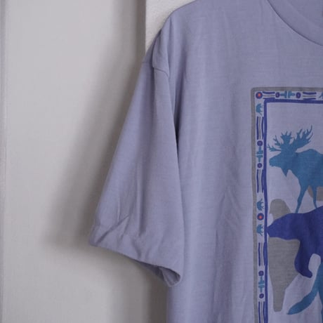 old mont-bell print Tee