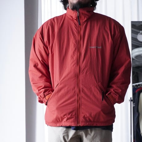 old mont-bell fleece with shell jacket