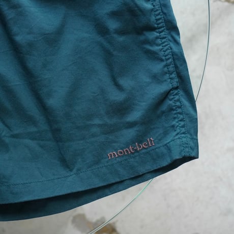 old mont-bell nylon shorts