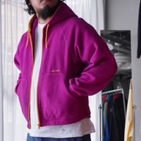 old mont-bell fleece hoodie