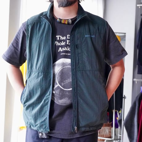 old mont-bell  zip vest