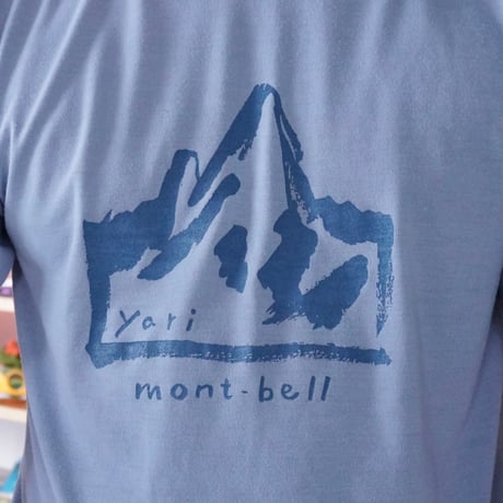 old mont-bell print Tee