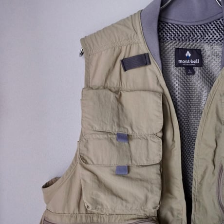old mont-bell fishing vest