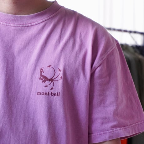 old mont-bell print Tee