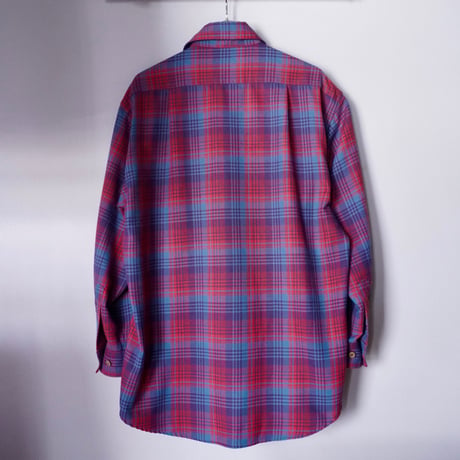 old mont-bell plaid shirt