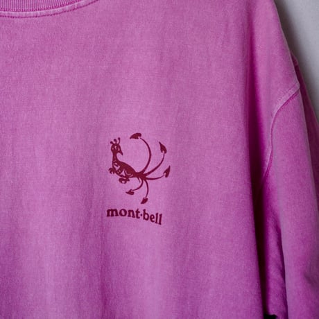 old mont-bell print Tee