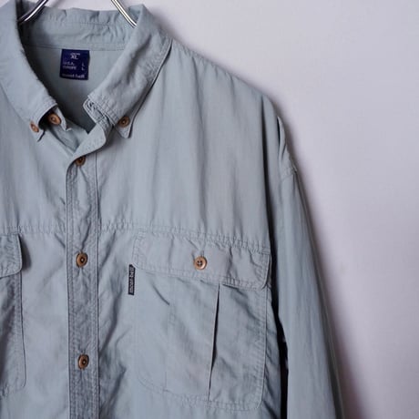 old mont-bell nylon shirt
