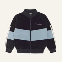 【the campamento】Grey Color Block Sweatshirt