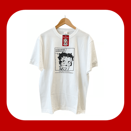 INAC BETTY Tシャツ B  ホワイト L（F）