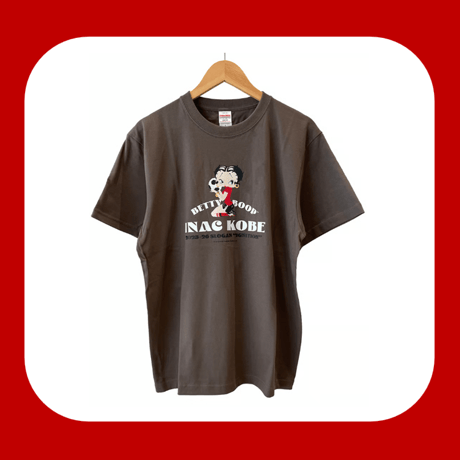 INAC BETTY Tシャツ  F   チャコール L（F）