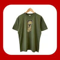 INAC BETTY Tシャツ  C  オリーブ L（F）