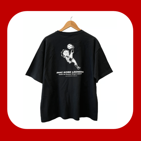 INAC BETTY Tシャツ  A  ブラック L（F）