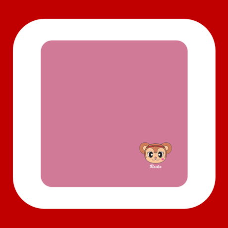 今治タオルハンカチ （らいかちゃん）