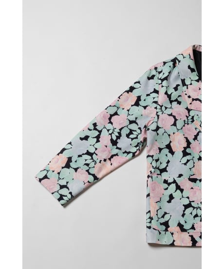 Tailored jacket / black floral