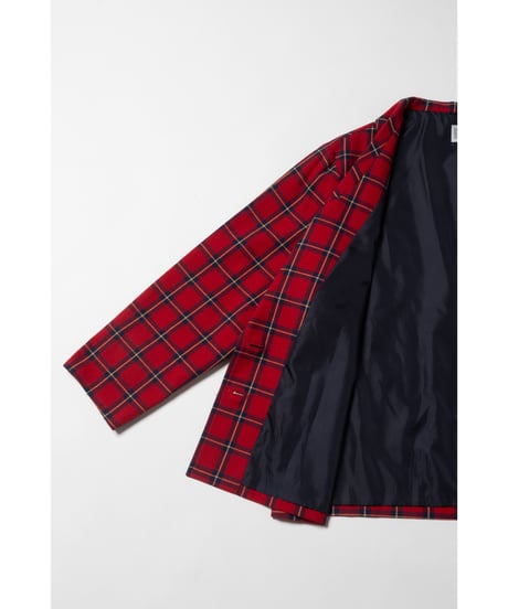 Tailored jacket / red check