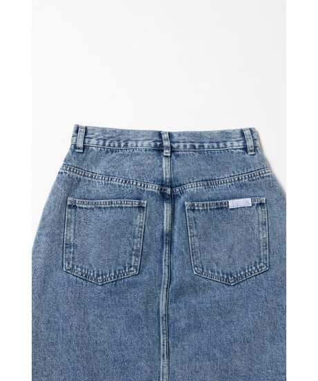 Tostalgic denim skirt / acid wash