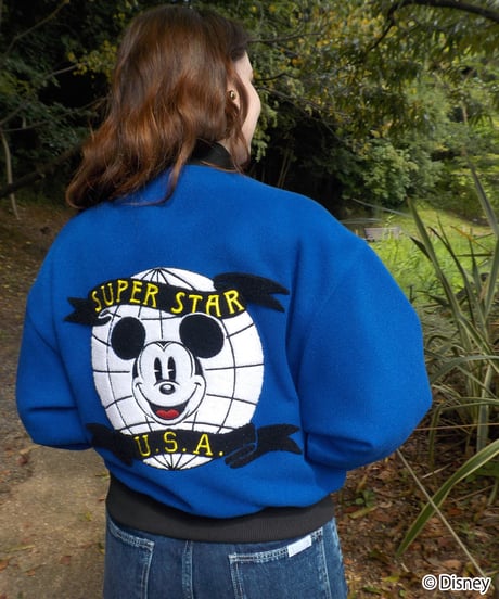 Mickey Mouse stadium jacket / blue