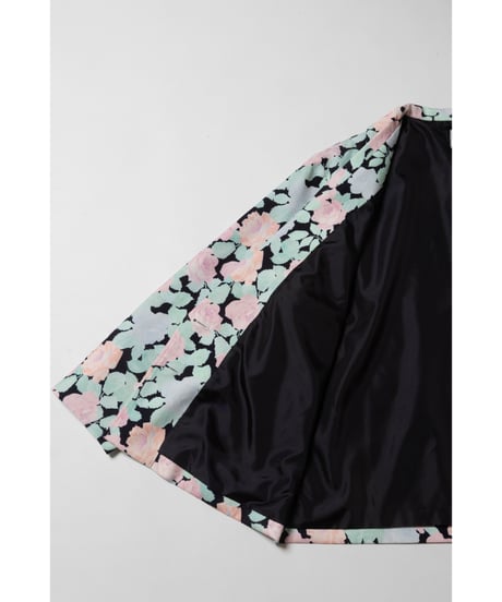 Tailored jacket / black floral