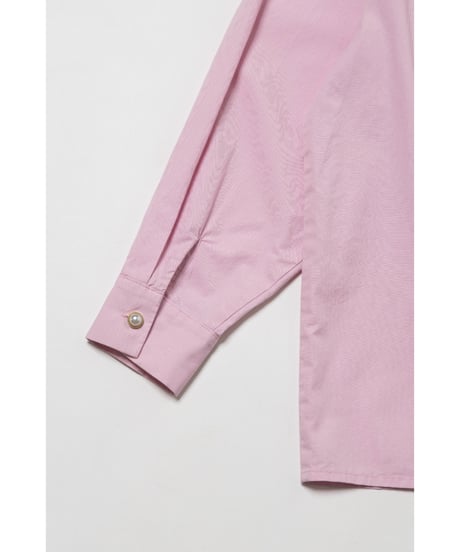 Pleated shirts / pink