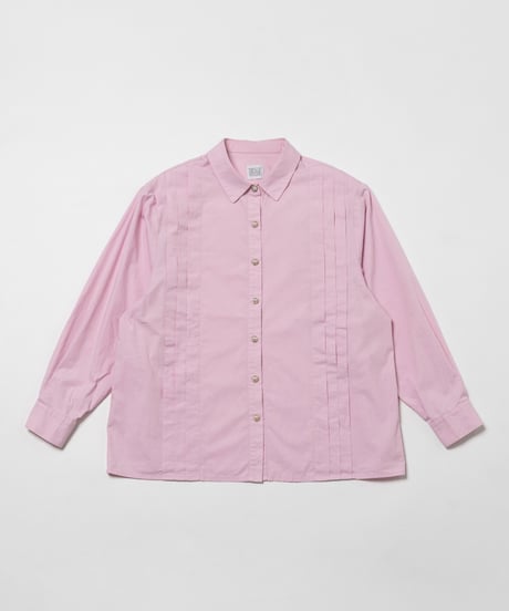 Pleated shirts / pink