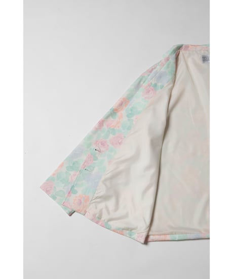 Tailored jacket / pastel floral