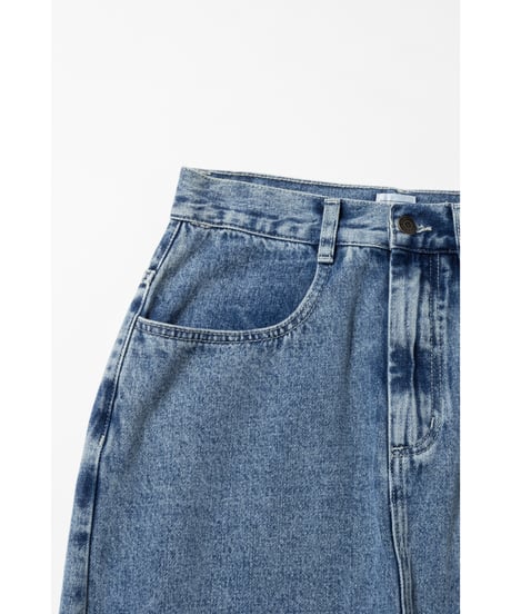 Tostalgic denim skirt / acid wash