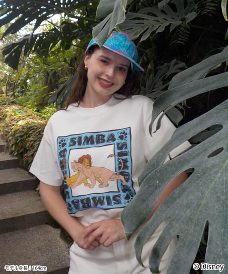 Simba and Nala / tee / white