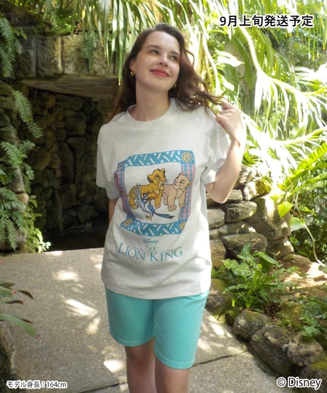 The Lion King / tee / gray [ Shipped in early Sep. ]