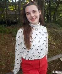 Mickey Mouse turtleneck / white