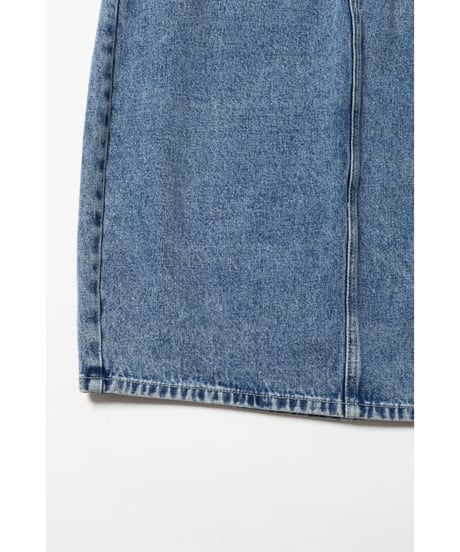 Tostalgic denim skirt / acid wash