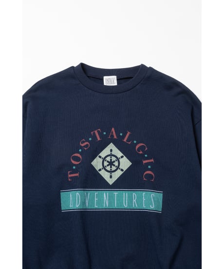 Tostalgic adventures sweatshirts / navy