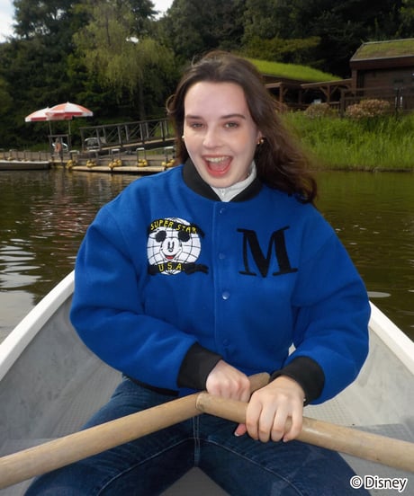 Mickey Mouse stadium jacket / blue