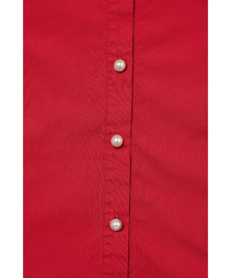 Pleated shirts / red