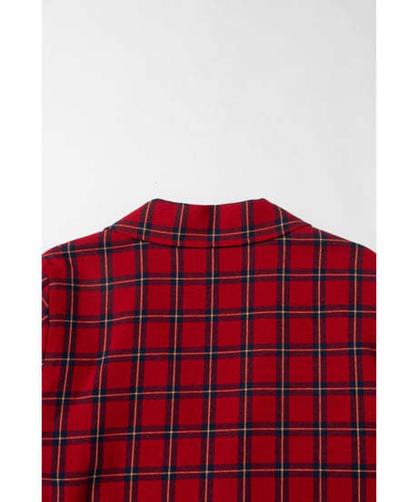 Tailored jacket / red check