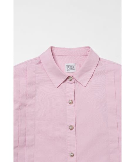 Pleated shirts / pink