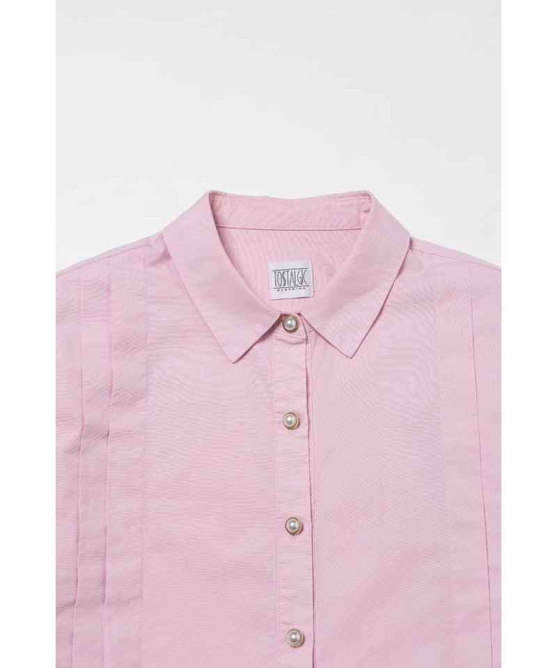 Pleated shirts / pink | Tostalgic Clothing