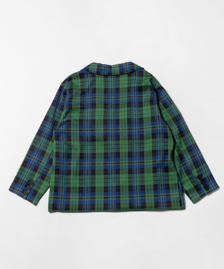 Tailored jacket / green check