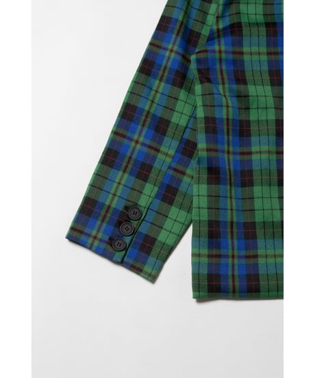 Tailored jacket / green check